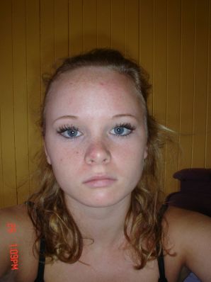 A blue-eyed minx with a pierced nipple plays with her panties. Part 2. Thumbnail 32