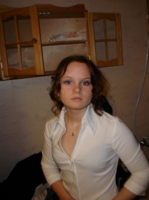 A blue-eyed minx with a pierced nipple plays with her panties. Part 2. Thumbnail 6