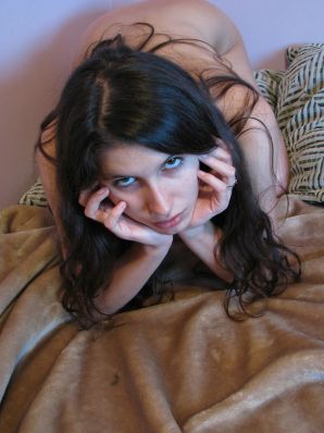 A pretty student is fingering a pussy and showing her labia. Part 2. Thumbnail 12