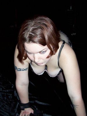 Appetizing redhead student with tattoos and piercing poses for cancer. Thumbnail 2