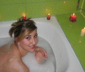 Appetizing sultry slut fingering the nipple in the bathroom. Part 2. Thumbnail 26