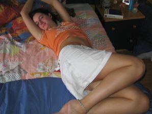 The minx and her boyfriend have sex in front of the camera and are not shy. Thumbnail 13
