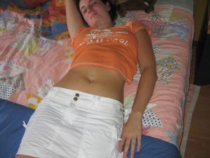 The minx and her boyfriend have sex in front of the camera and are not shy. Thumbnail 14