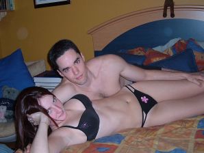The minx and her boyfriend have sex in front of the camera and are not shy. Thumbnail 4