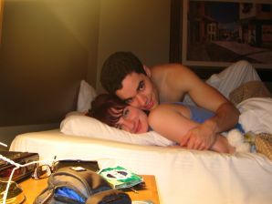 The minx and her boyfriend have sex in front of the camera and are not shy. Thumbnail 45