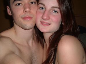 The minx and her boyfriend have sex in front of the camera and are not shy. Thumbnail 6