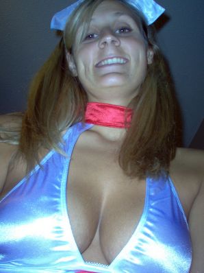 Seductive nurse masturbates on the couch. Thumbnail 34