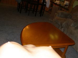 A blonde in pink panties drank and spread her legs in a billiard club. Part 2. Thumbnail 22