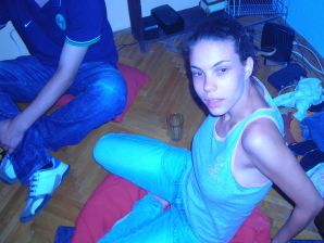 Appetizing chicks of a prostitute arrived on call on Friday night. Part 2. Thumbnail 1