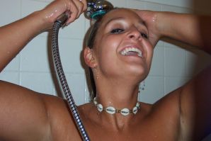 A blonde with curvaceous forms showed a peasant boobs and not only. Part 3. Thumbnail 9