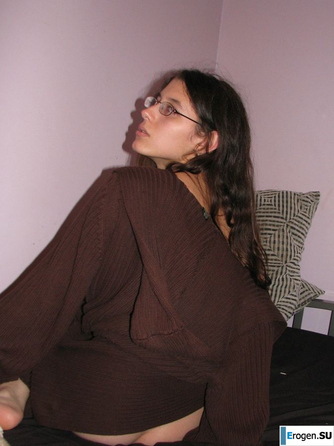 A pretty student pulls a pussy and shows her labia. Part 4. Slide 15