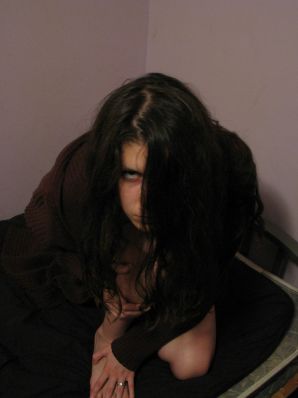 A pretty student pulls a pussy and shows her labia. Part 4. Thumbnail 13