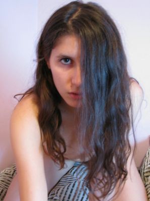 A pretty student pulls a pussy and shows her labia. Part 4. Thumbnail 23