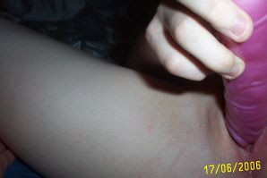 Student took off her panties and showed her wet labia. Thumbnail 18