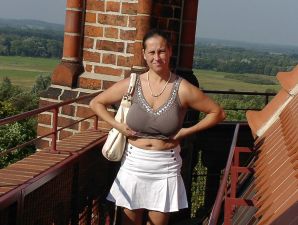 A lush woman bares her tits on the street and takes off her panties. Thumbnail 32