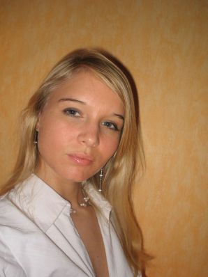 A young blonde in stockings spreads her legs on the couch. Part 2. Thumbnail 24