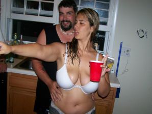 Luxurious blondes with magnificent breasts caress each other and expose themselves. Part 4. Thumbnail 14