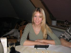 A young blonde in stockings spreads her legs on the couch. Part 3. Thumbnail 20