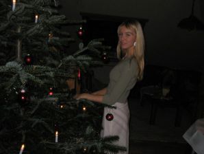 A young blonde in stockings spreads her legs on the couch. Part 3. Thumbnail 21