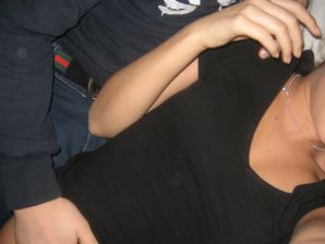 Girl having fun with a guy on vacation - shows her ass and chest. Part 2. Thumbnail 15
