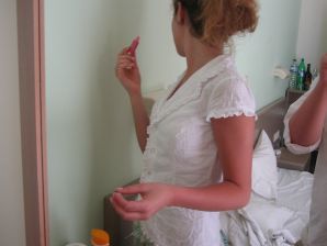 Girl having fun with a guy on vacation - shows her ass and chest. Part 2. Thumbnail 25