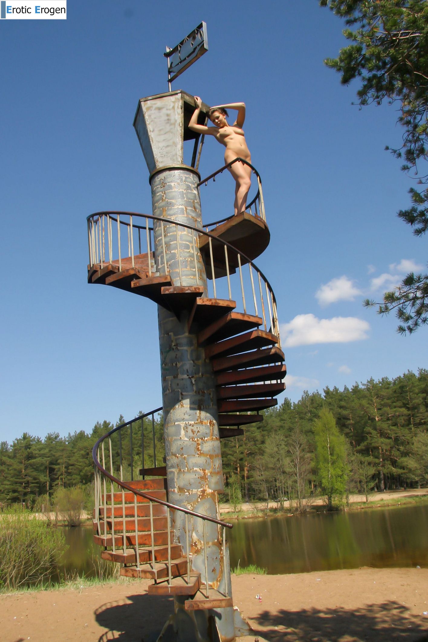 Gea A in Stairs To The Top. Фото 27