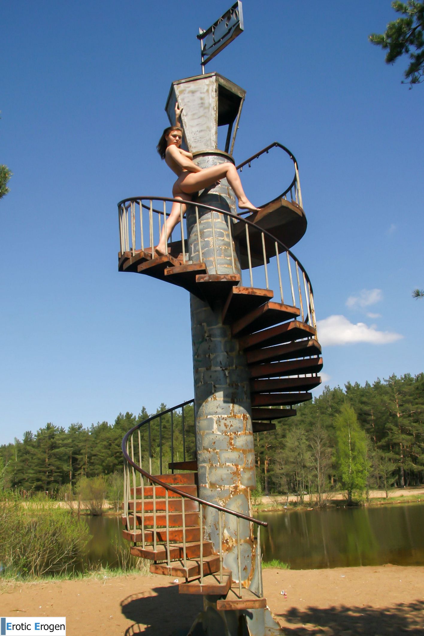 Gea A in Stairs To The Top. Фото 34