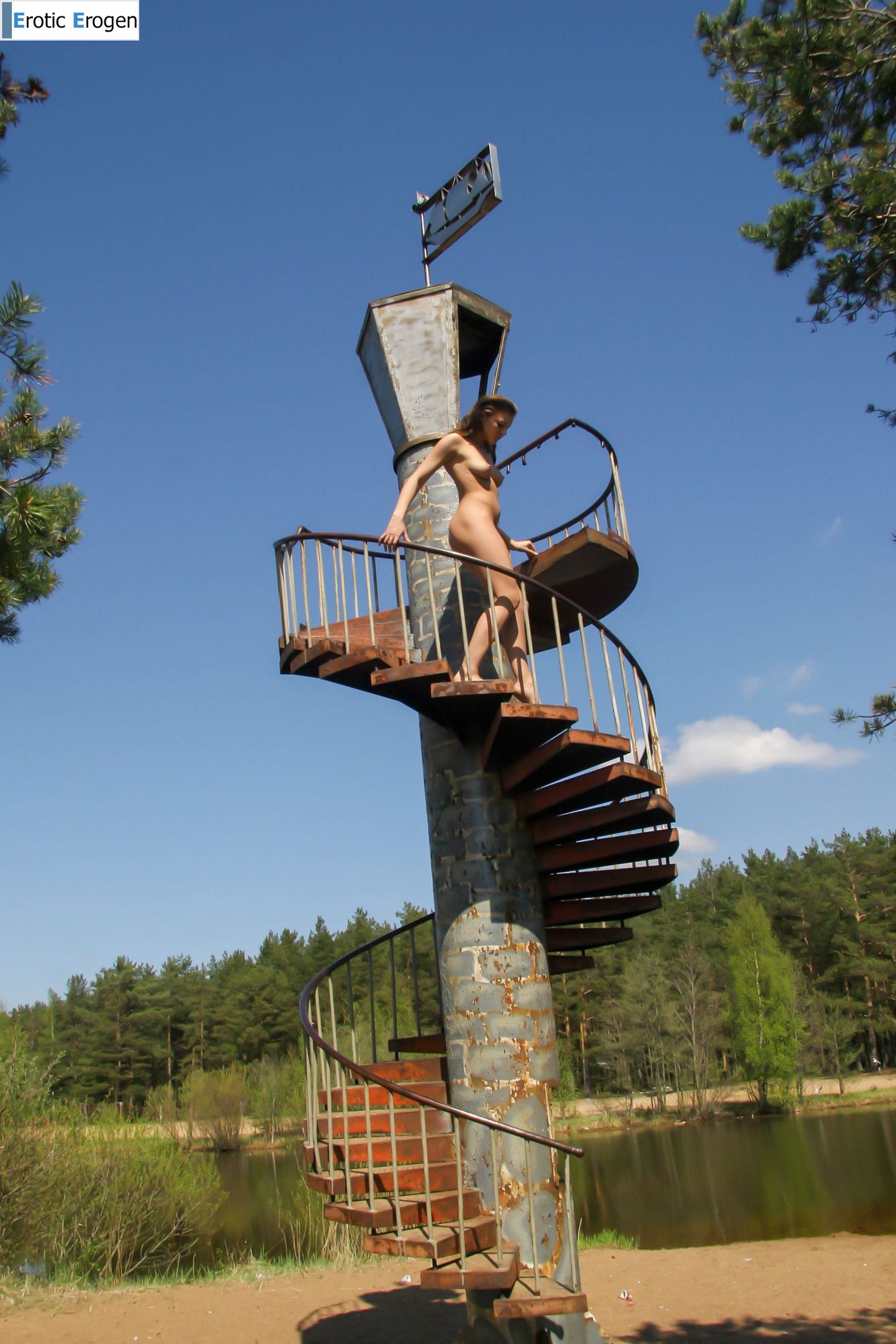 Gea A in Stairs To The Top. Фото 37