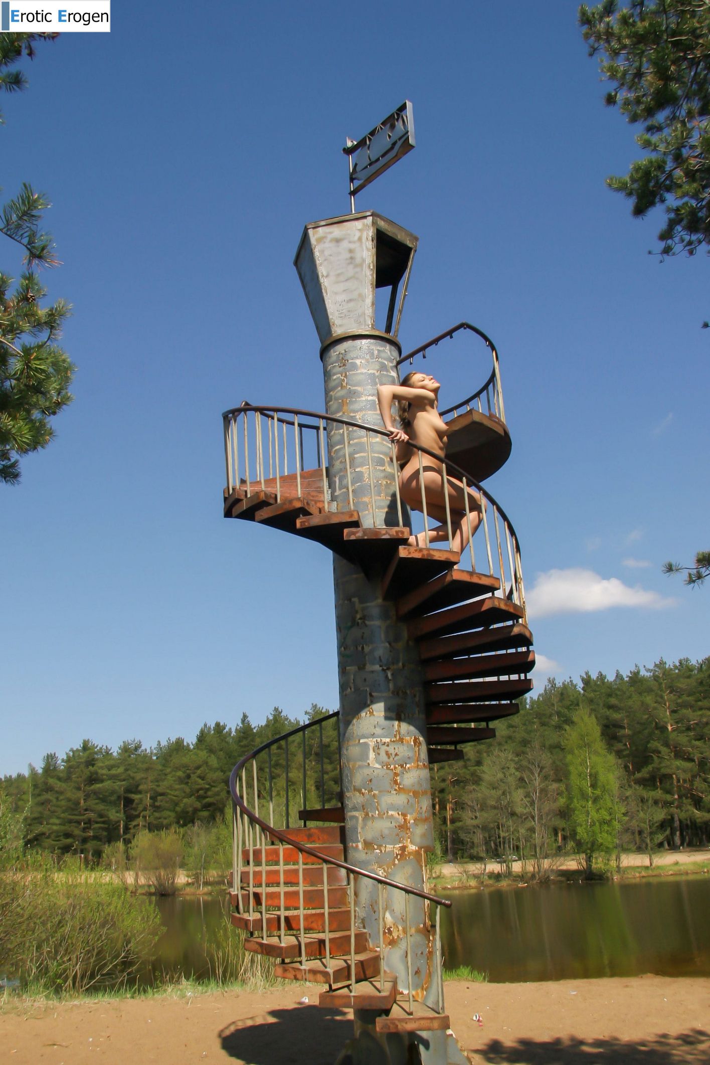 Gea A in Stairs To The Top. Фото 38