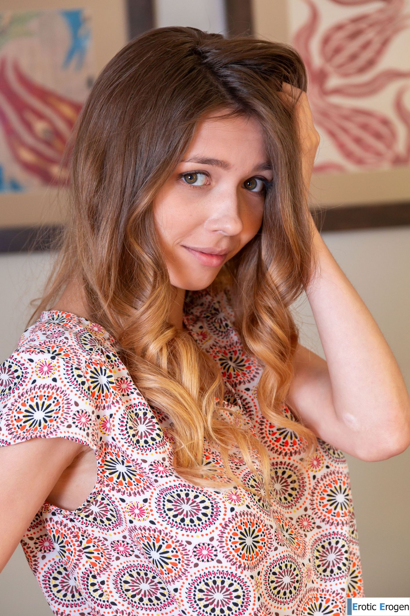 Mila Azul in Contemplation. Фото 1
