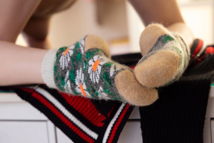 Minnie Lighter in Varsity Sweater. Thumbnail 21