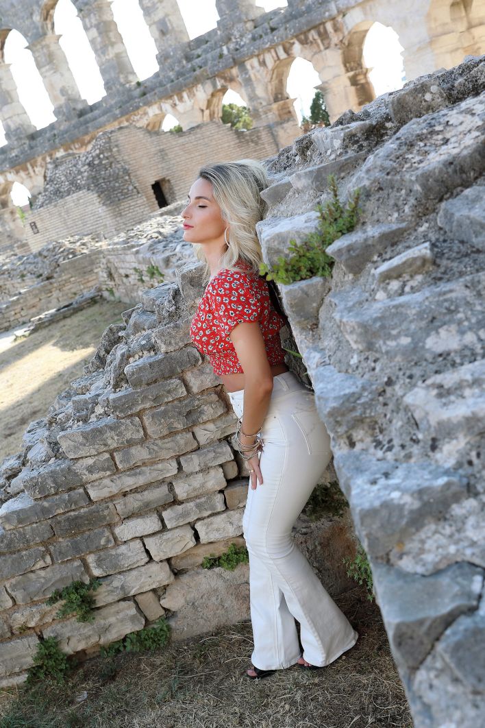 Cara Mell in Shoot Day Montage. Thumbnail 2