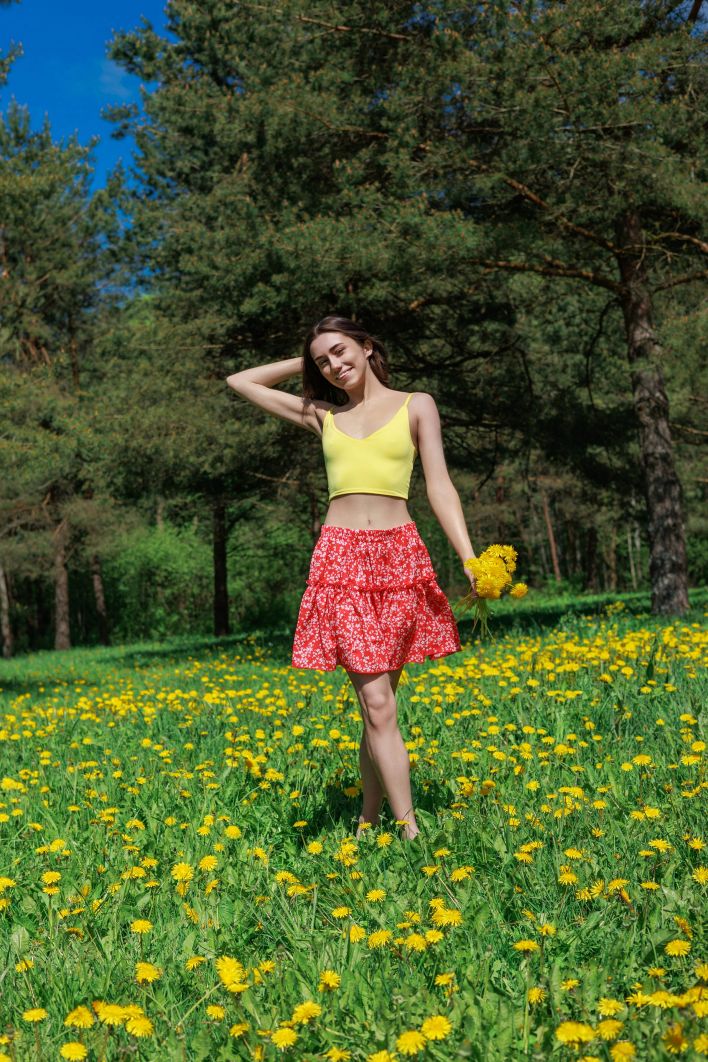 Yeva in In Garden. Thumbnail 1